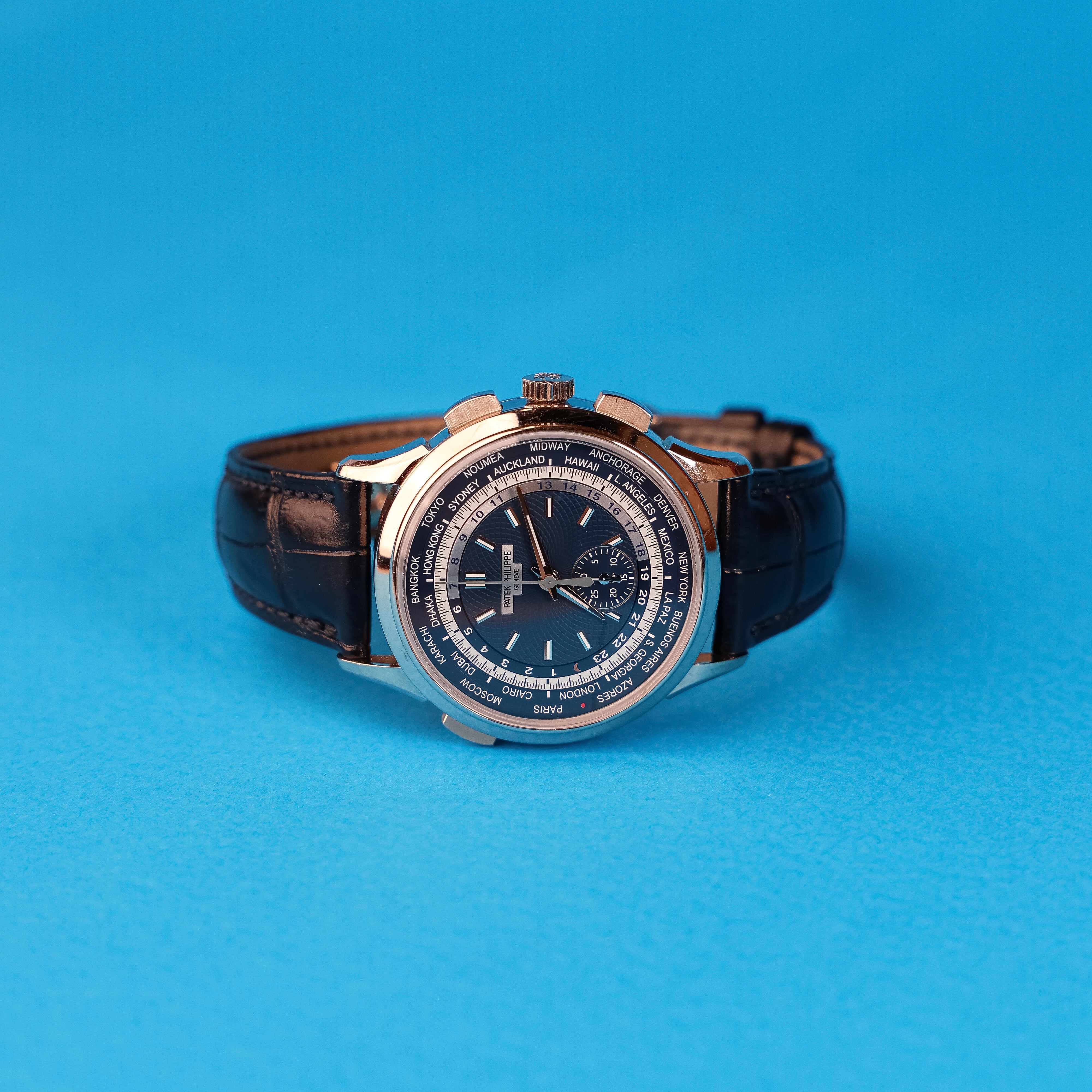 Patek Philippe World Time Chronograph - Watch