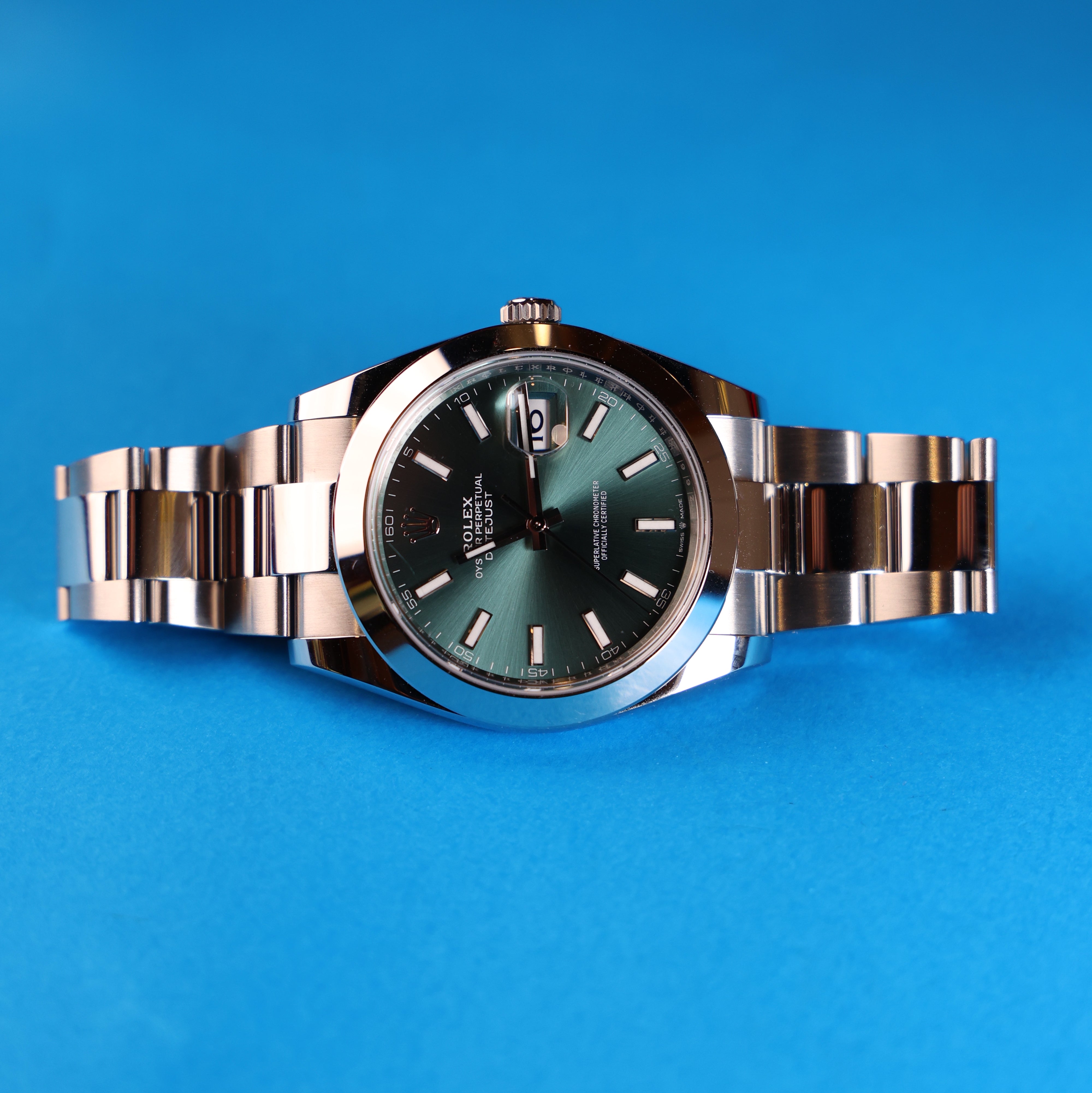 Rolex Datejust 41mm Mint Green