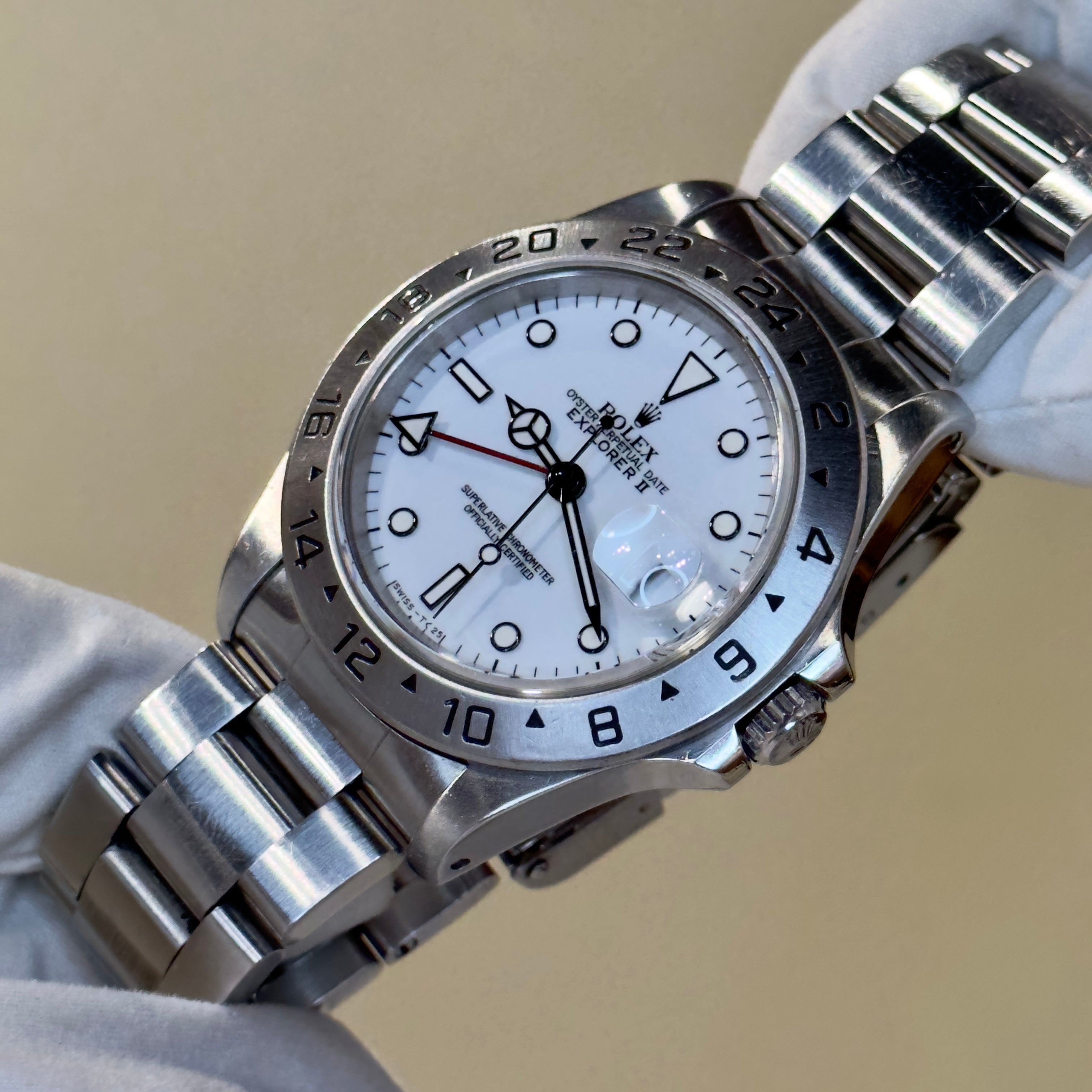 Rolex Explorer Ii 40mm White ’deposit Taken - Watch
